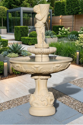 Sprangbur Froschbur Bur Stengbur Gaartbur Fontaine 170cm