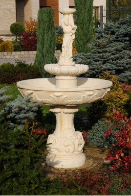 Sprangbur Gaart Weier Brunn 165cm Steenbrunnen Gaartbrunn Fontaine Nei