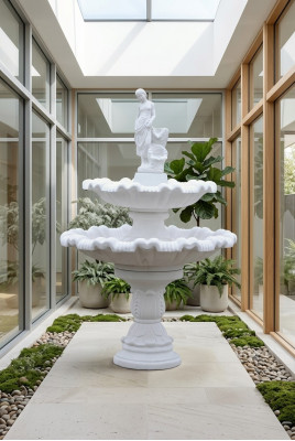 Dekorative Schleise Figur Schleise Dekoratioun Gaart Fontaine Weier 197cm