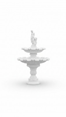 Dekorative Schleise Figur Schleise Dekoratioun Gaart Fontaine Weier 197cm
