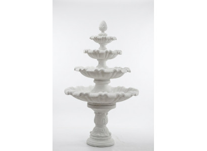 Springbrunn Gaart Weier Well 218cm Steenbrunn Gaartbrunnen Fontaine Nei