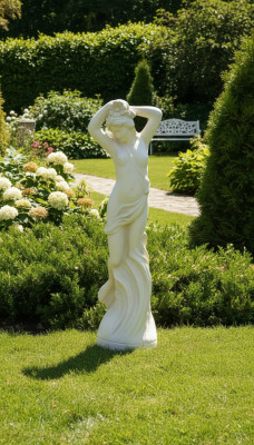 Réimesch Figur Skulptur Statut Deko Gaart Figuren Statuten Skulpturen Steen84cm