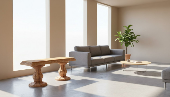 Bank Sëtzbank Gaart Roueg Ecke Beton Sëtz Bank Réimesche Stil Miwwelen Terrass