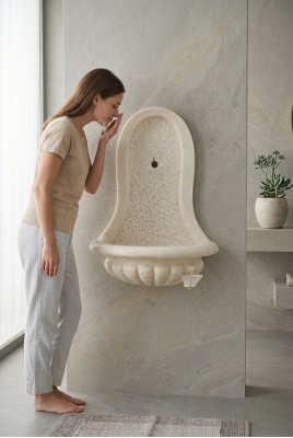 Mauerbrunnen Lavabo Gaart Dekorativ Ausgossbecken Gaartsspull Becken