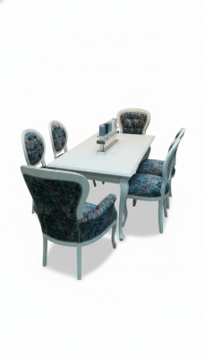 6x Still-Set Sesselen Sëtzkëssen Garnitur Chesterfield Designer Still Lehnen