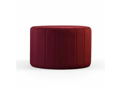 Pouf Fousshocker Ronn Sëtz Hocker Polsterhocker Sëtzocker Badocker Puff Textil