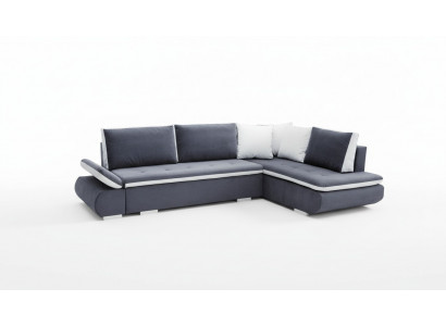 Schlofsofa Sofa Canapé Ecksofa Garnitur Polster Eck Stoff Nei Wunnlandschaft
