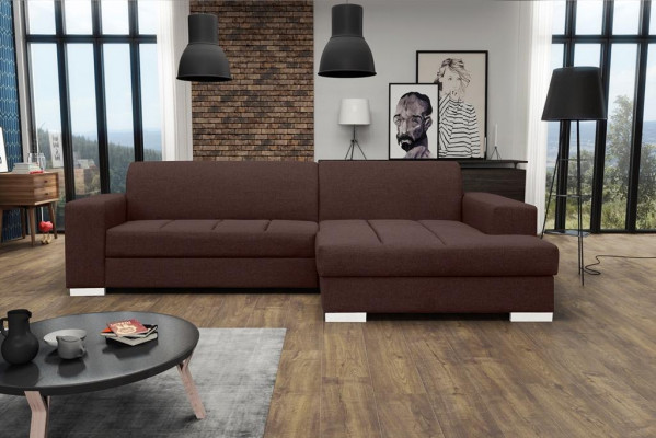 Eck-Couch Sofa Couch Schlof Polster Eck Garnitur Wunnoasem Bett Couchen