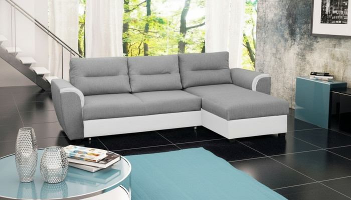 Schloofcouch Ecksofa Polster Eck Bettfunktioun Nei Schlooffunktioun Garnitur