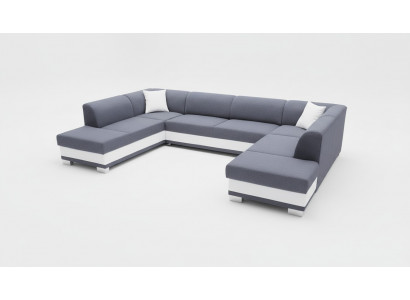 XXL Wunnlandschaft Ecksofa Couch Polster Garnitur Eck Designer U-Form Nei Sofa