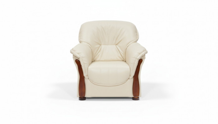 Klasseschen Fotell Fernseh Sofa 1 Sëtz Couch Designer Textil Sofa Polster