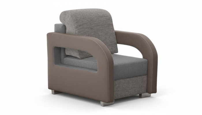 Fauteuil Fernsee-Couch 1 Gréisst Canapé Designer Textilstoff Couche Polster Entspanen