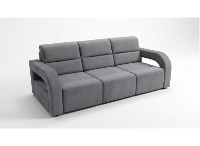 3-Sëtz Luxus Sofa Couch Blo Wunnzëmmer Kanzlei Miwwelen