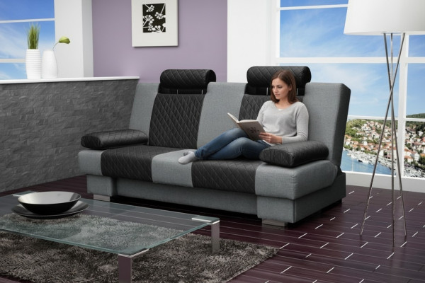 Canapé Schlofcouch Textil Grouss Canapé Canapéë Polster Multifunktion Zweesëtzer