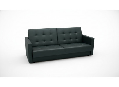 Schlofzofa Polster Garnitur Bettfunktioun 3 Sëtz Nei Stoff Sofa Couch Textil