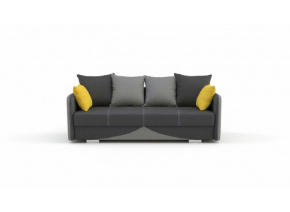 Textilpolster Stoff Garnitur Bettfunktioun Schlofschofas Neit 3-Sëtzer Sofa Couch