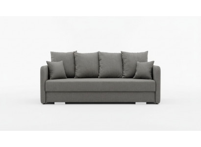 Schlofcanapé Stoff 3 Sëtz Sofa Couch Textil Polster Nei Garnitur Bettfunktioun