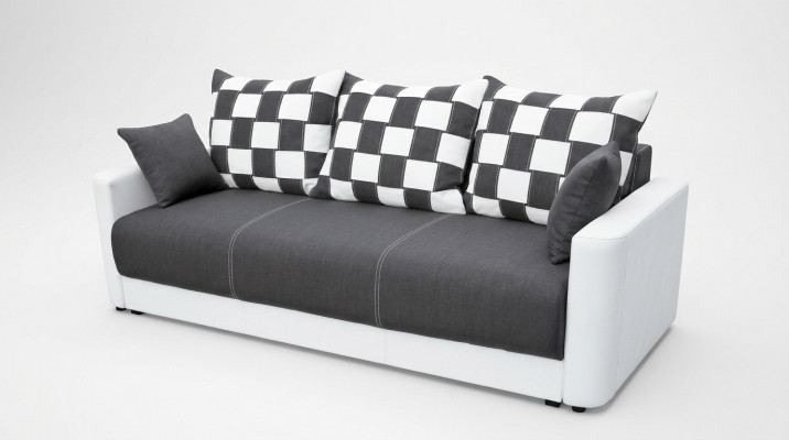 Schlofsofa Sofa 3 Sëtzer Grouss Bettfunktioun Schlofsofa Sofas Polster Couch XXL