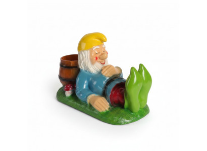 Zwerg Figur Gaart Statu Skulptur Figuren Skulpturen Dekoratioun Dekor 46cm Nei
