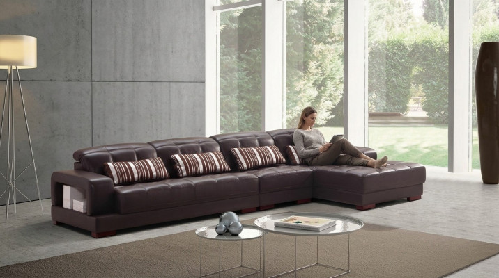 Këssen Lieder Canapé Eck Sofa Wunnzëmmer Landschaft Sofasen Nei Eck