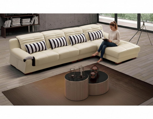 Këssen Lieder Canapé Sofa Landschaft Eck-Sofa Nei Eck-Garnitur Sëtz