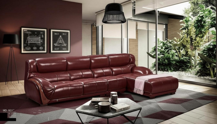 Ecksofa Lieder Polster Sëtz Couch Garnitur Wunnzëmmer Landschaft Sofas