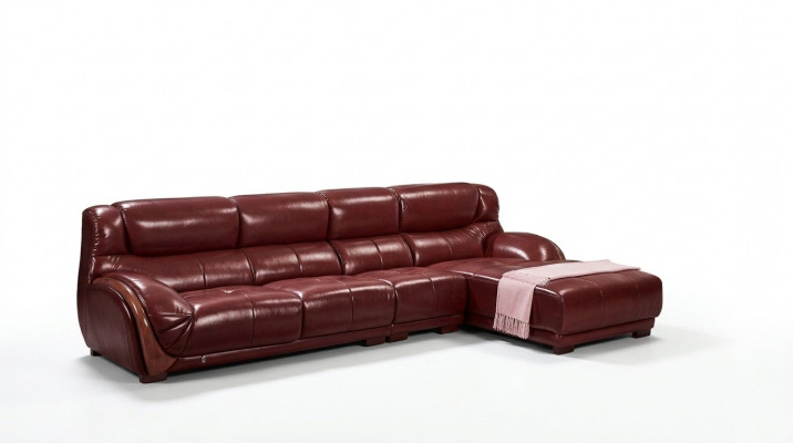 Ecksofa Lieder Polster Sëtz Couch Garnitur Wunnzëmmer Landschaft Sofas