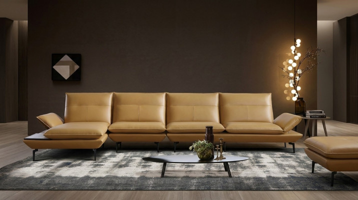 Canapé Canapé Sofa Canapé Designer Polster Eck Wunn-Landschaft Lieder Canapéën