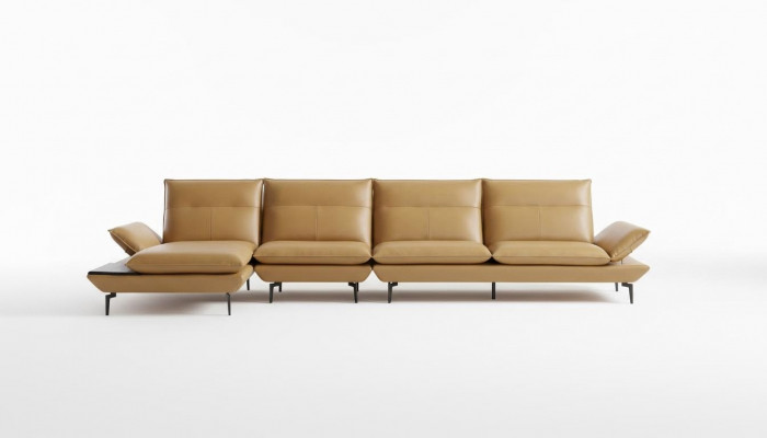 Canapé Canapé Sofa Canapé Designer Polster Eck Wunn-Landschaft Lieder Canapéën