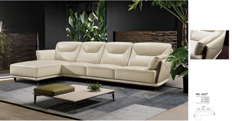 Italienesch Design Eck Divan Sëtz Polster Eck Garnitur Canapéen Ecke Lieder