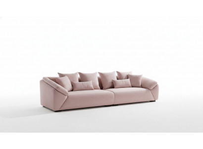 XXL Grouss Canapé Couchariwohnlandschaft Sofas Couchen Polster 4 Sëtzer XXL 330 cm