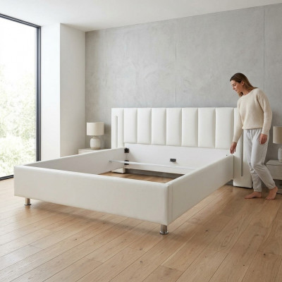 Lieder Design Bett Duebel Better Bestiet Modernen Hotel Gestell Schlofzëmmer