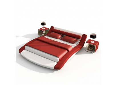 Design Liederbett Hotelgestell Luxus Schlofzimmer Duebelbetter Ehe Modern
