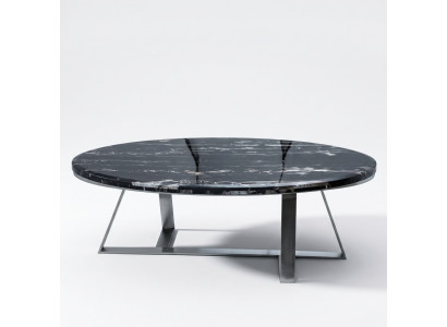 Couch Dësch Ronn Dëscher Ronn Sofa Neit Metall Glas Niewendësch Designer