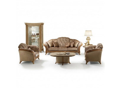 Luxus Klass 3+1+1 Italienesch Miwwelen Sofa Setzer Canapé Sofa Nei arredoclassi