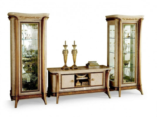 Wunnwand Vitrinn Kommod Schrack Sideboard Barock Rokoko Jugendstil