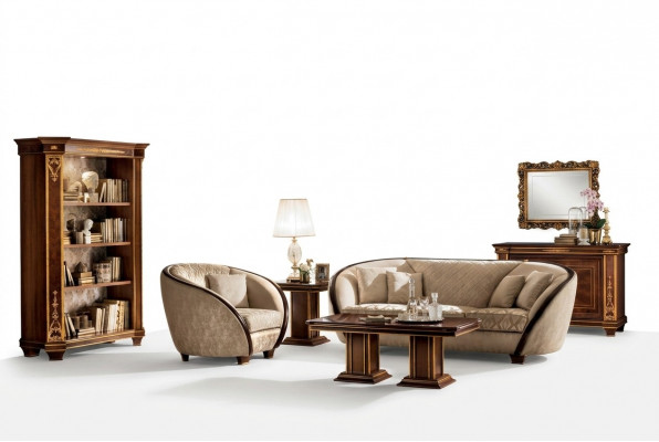 Luxus Klass 3+1 Italienesche Sofasëtzer Miwwel Couch Sofa Nei arredoclassic™