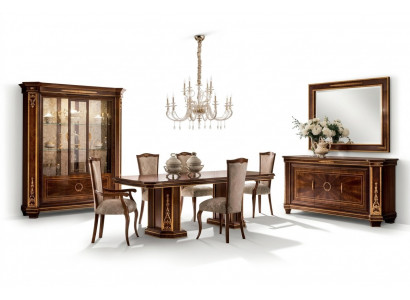6 Still Set Still Iesszëmmer Garnitur Miwwelen Leeën Jugendstil Design