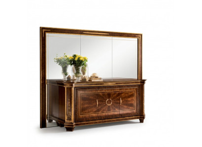 Buffet Kommode Kommoden Wunnzëmmer Wandschaf + Spigel