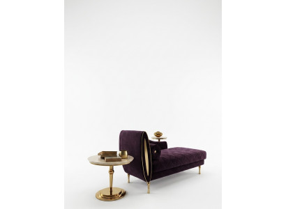 Chaiselongue Léif Relax Sofa Fauteuil Klassesch Barock Rokoko Jugendstil