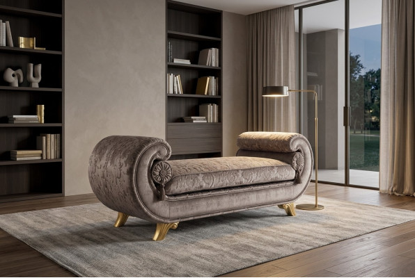 Chaiselongue Liege Luxus Sofa Sëtz Klassesch Barock Rokoko Jugendstil