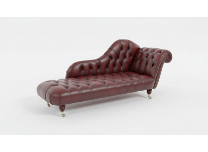 Lounge Club Chesterfield Sofa Léng 2 Sëtzer Polstersëtzer Chaiselonguen Lieder