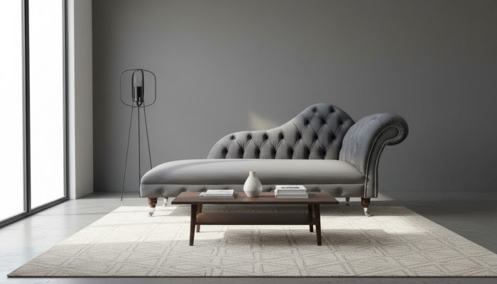 Chaiselongue, Bank, Sëtz, Liege, Lounge, Barock, Rokoko, Jugendstil, klassesch, Club, Nei