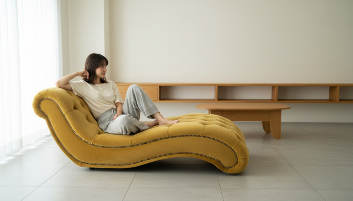 Chesterfield Canapé-Sofa Lénger Stull Club Relax Léngen Lieder