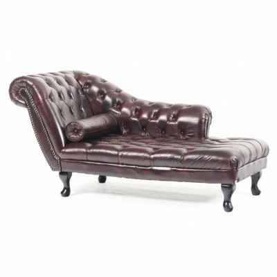 Chesterfield Rout Chaise Lounge Designer Leeder Sofa Chaiselongue Canapé Nei