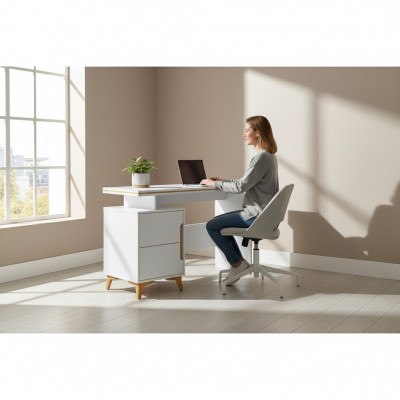 Bürosdësch Computerdësch Modern Design Kollektioun Wunnzëmmer Dësch
