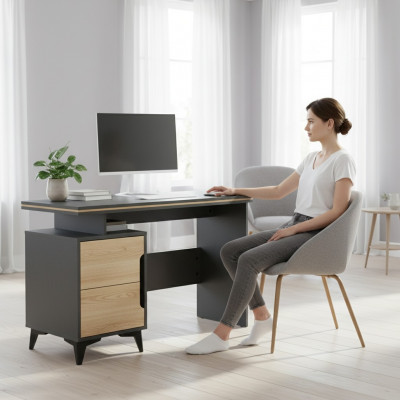 Schreifdësch Computerdësch Modern Design Kollektioun Wunnzëmmer Computer Dëscher