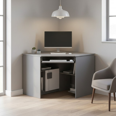 Schreifdësch Computerdësch Büro Dëscher Dësch Holz Eckschreifdësch Büro