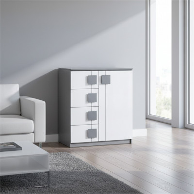 Kommod Schrack Highboard Sideboard Wunnzëmmer Designer Jugendzëmmer Kommoden
