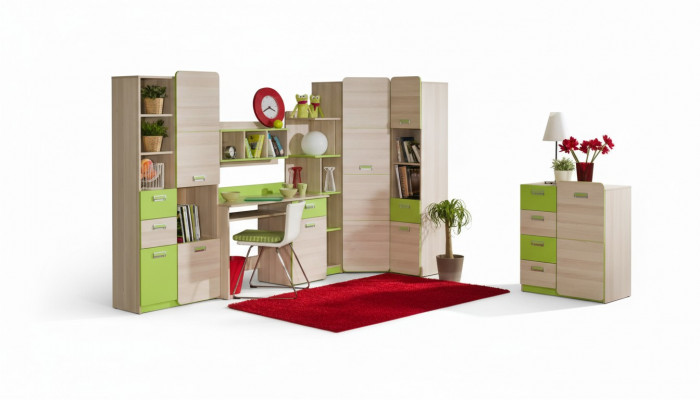 Häng Regal Schaf Wohnzimmer Kollektioun Wunnmiwwelen Modern Stil